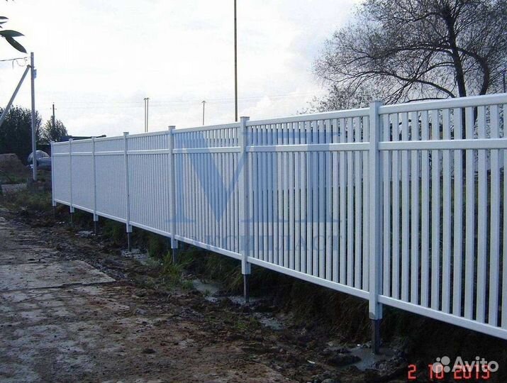 Забор пвх с гарантией