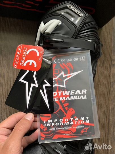 Мотоботы alpinestars tech 3 enduro