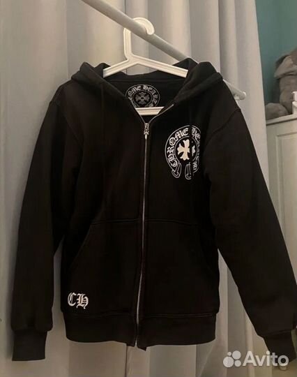 Chrome hearts zip hoodie