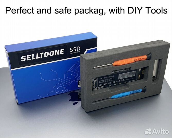 Новый SSD для Macbook air 512GB (модели 2013-2017