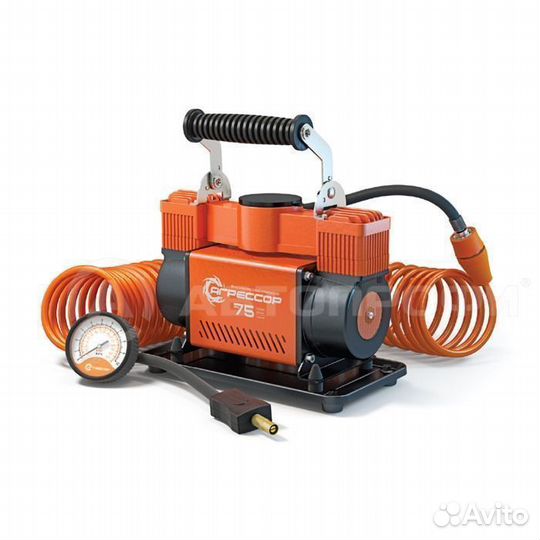 Компрессор автомобильный агрессор AGR 75