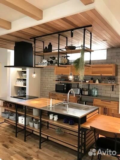 Кухонная мебель лофт