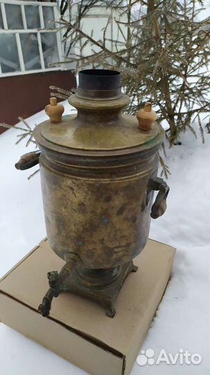 Самовар угольный старинный. 19век