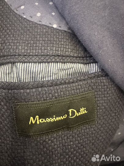 Massimo dutti пиджак мужской