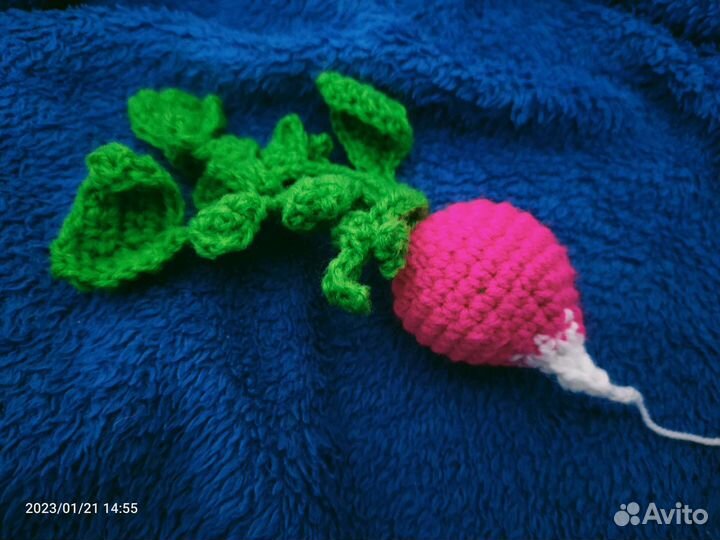 Морковка, редис, репка игрушка для кошек или детей