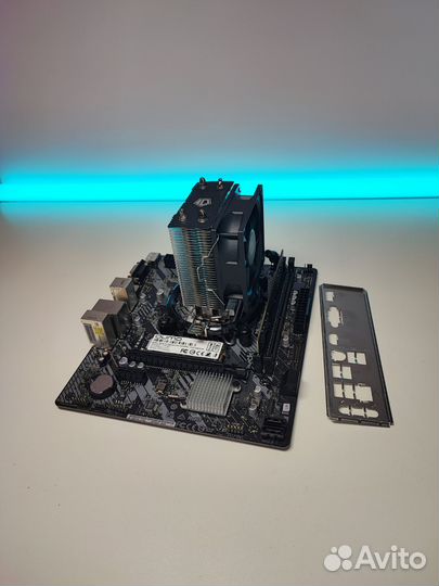 Комплект i5 12400F/16Gb/H610M/SSD 1TB /Новый