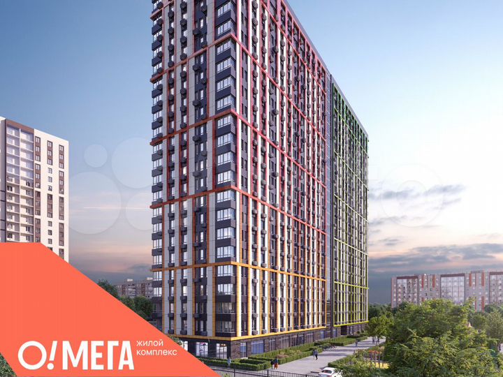 1-к. квартира, 42,8 м², 10/23 эт.