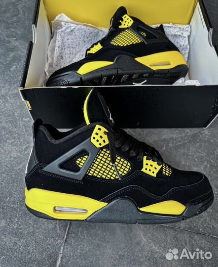 Кроссовки Nike Air Jordan 4 Retro Thunder 2023