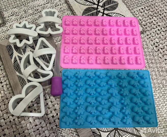 Форма силиконовая для мармелада(цена за все)