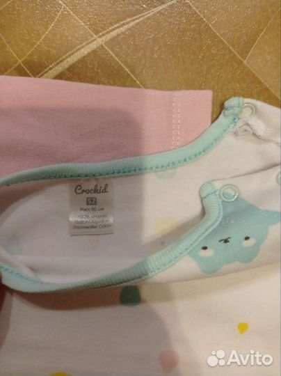 Вещи пакетом для девочки р.80