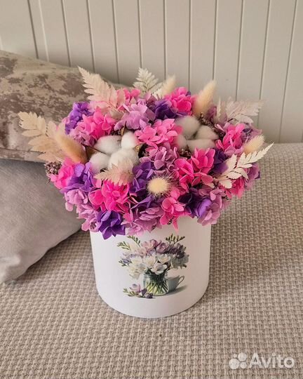 Букеты из сухоцветов