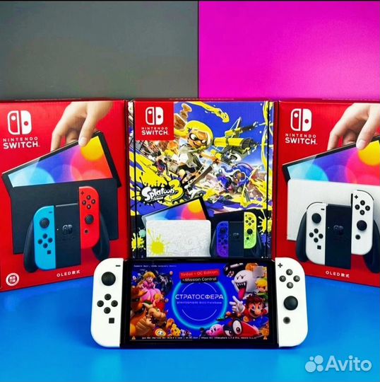 Nintendo Switch oled new picfly rp