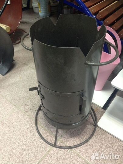 Учаг для казана, печка