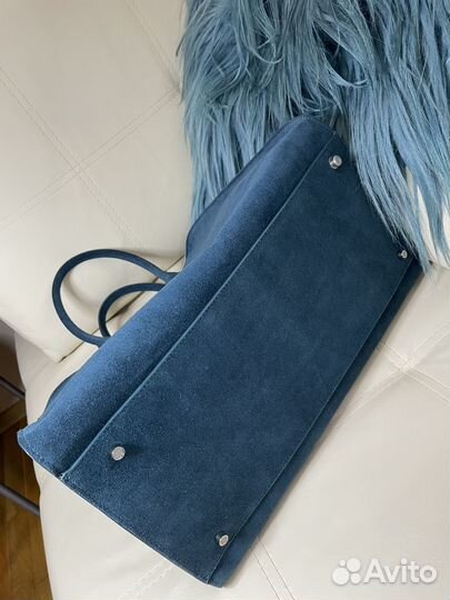 Сумка тоут замша the row