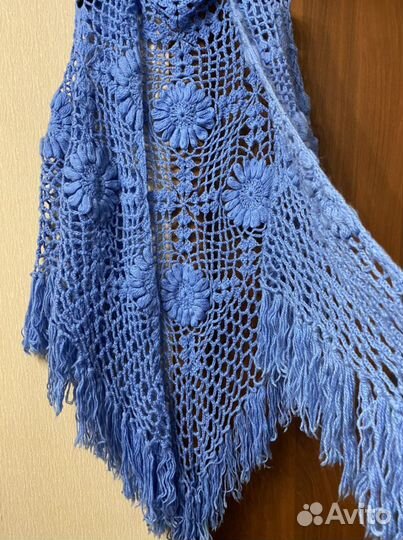 Шикарная новая яркая Стильная шаль, Hand made