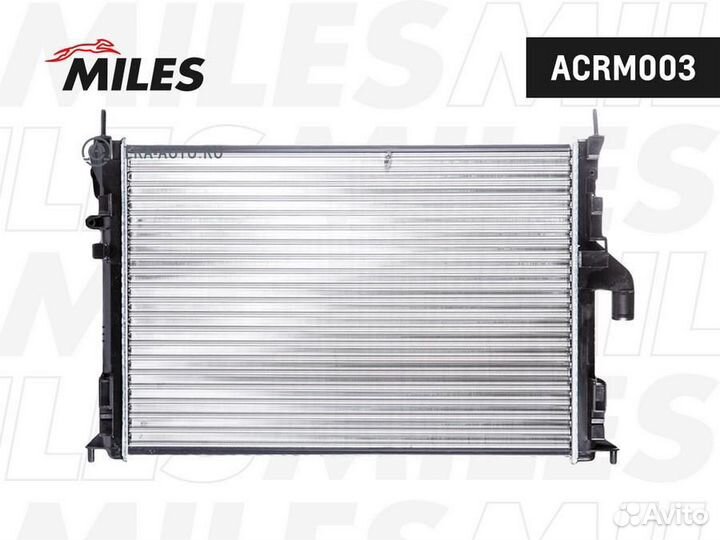 Miles acrm003 Радиатор (мех. сборка) renault duste