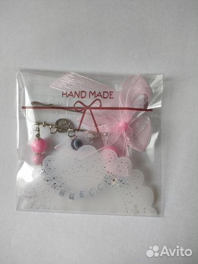 Булавка-оберег от сглаза для новорожденных