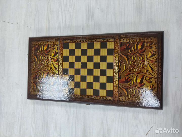 Нарды деревянные 40 см Львы