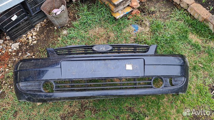 Бампер передний priora 1 Млечный Путь