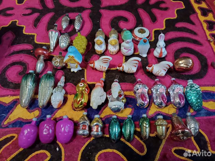 Елочные игрушки СССР