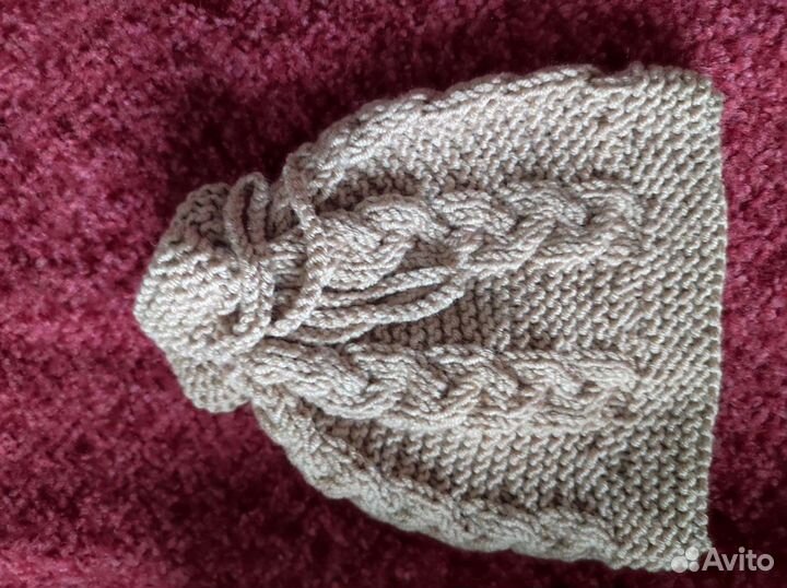 Детский плед вязаный комплект ручная работа