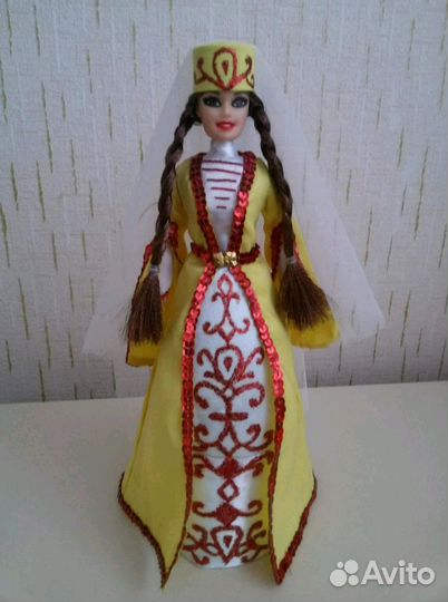 Кукла Шкатулка национальная, Осетинка