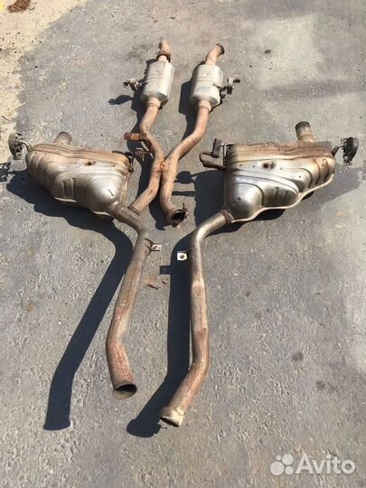 Выхлоп Mercedes Ml w164