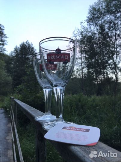 Пивные бокалы крушовице 0.3