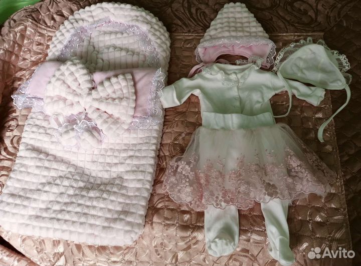 Конверт на выписку и костюмчик