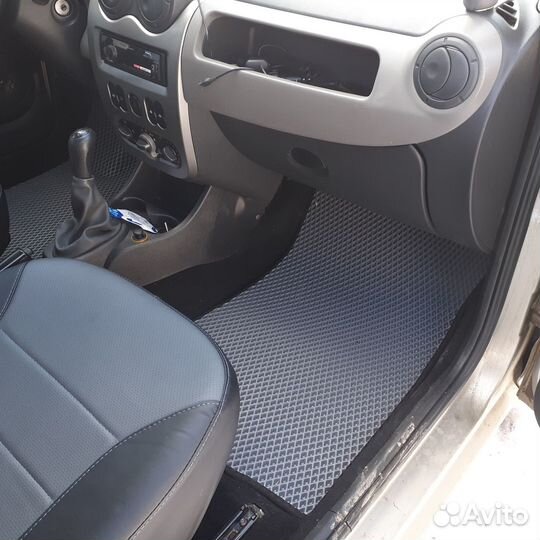 Комплект EVA ковриков на Renault Logan