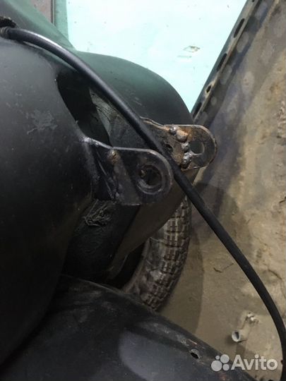 Топливный бак чоппер