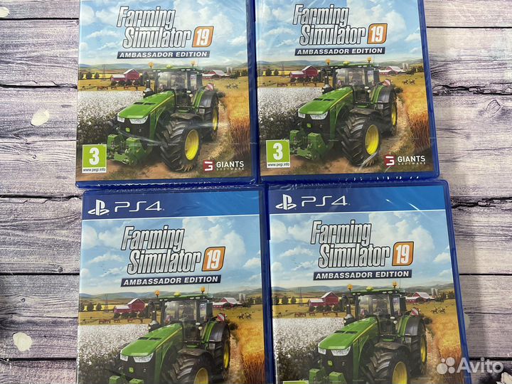 Farming simulator 19 ambassador edition PS4