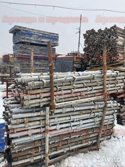 Опалубка каплок б/у