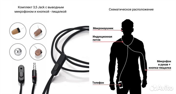 Микронаушник Купить Аренда