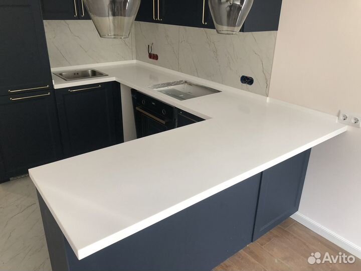 Столешница из искусственного камня, акрил 1 f-2492