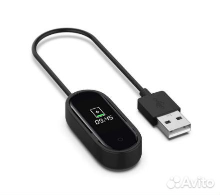 USB Зарядка для фитнес браслета Xiaomi Mi Band 4
