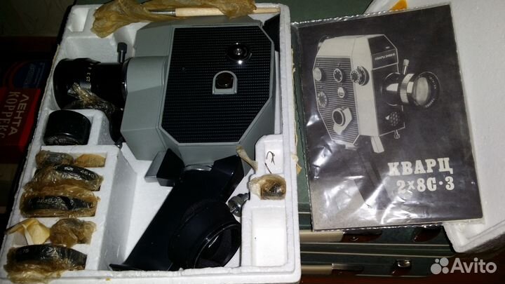 Советская видеокамера кварц 2 х 8С-3