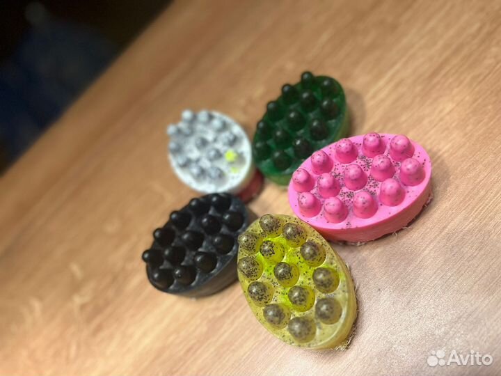 Массажное мыло ручной работы