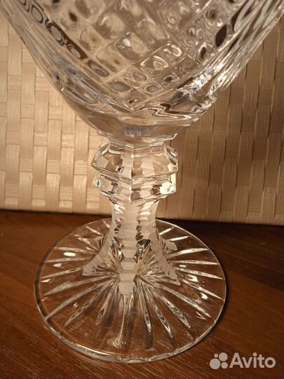 Ваза СССР большая хрусталь