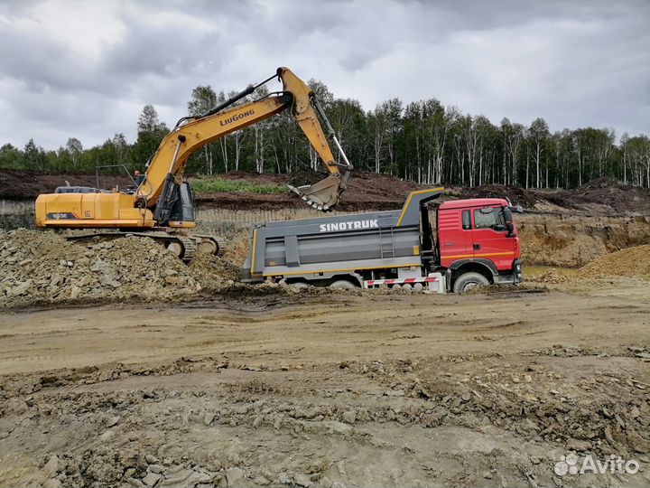 Песок щебень грунт доставка от 5 кубов