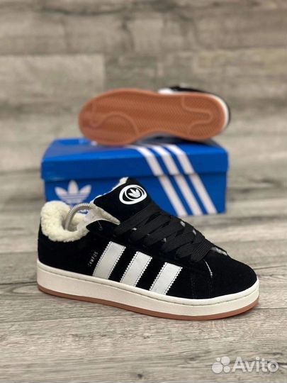 Кроссовки Adidas campus 00s Зимние на меху