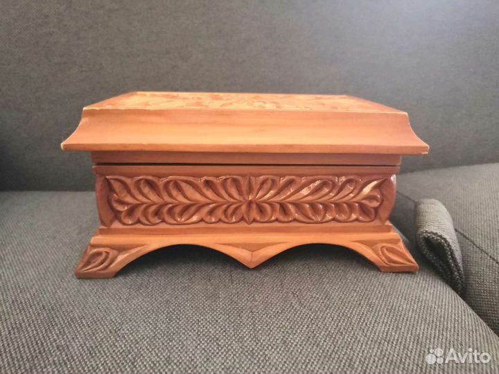 Шкатулка деревянная ручная работа