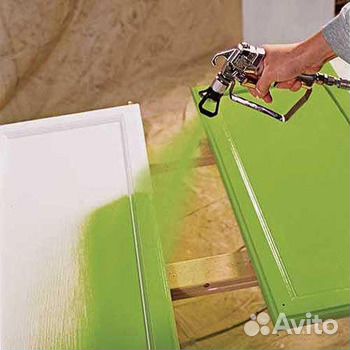 Профессиональная покраска столярных изделий