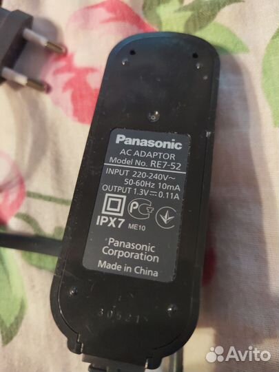 Адаптер от бритвы Panasonic RE7-52