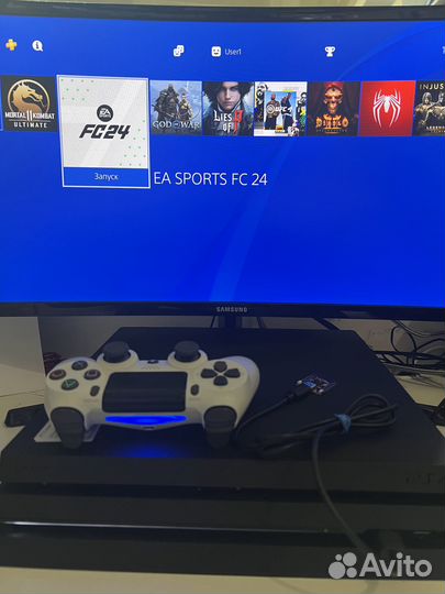 Playstation 4 PRO CFW (9.0 ) С 20 играми