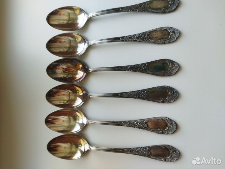Ложки Столовые Мельхиор СССР мнц Киев
