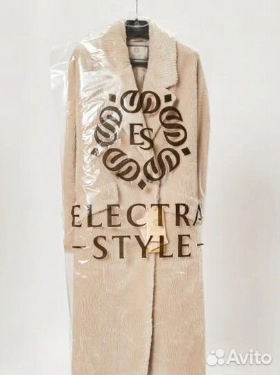 Пальто женское меховое electrastyle 44-48 новое