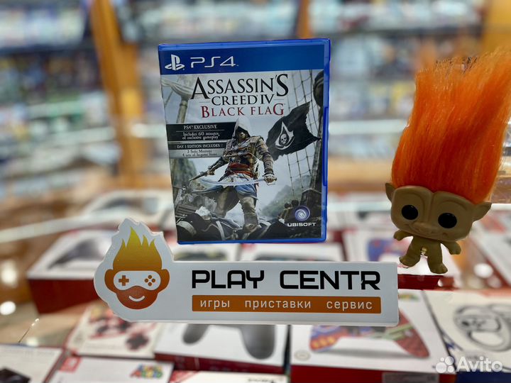 PS4 Assassins Creed: Черный флаг б/у