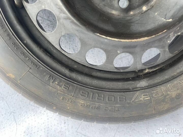 Колесо запасное (запаска) R16 Chevrolet Malibu