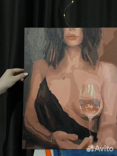 Алмазная мозайка готовая/картина по номерам